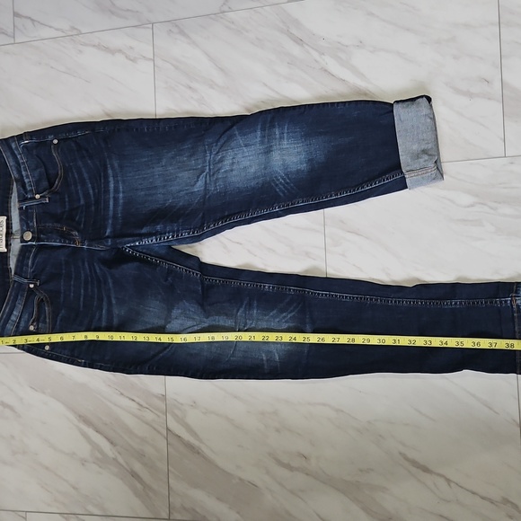 Maurices Dark Blue Cropped Jeans - Picture 5 of 6